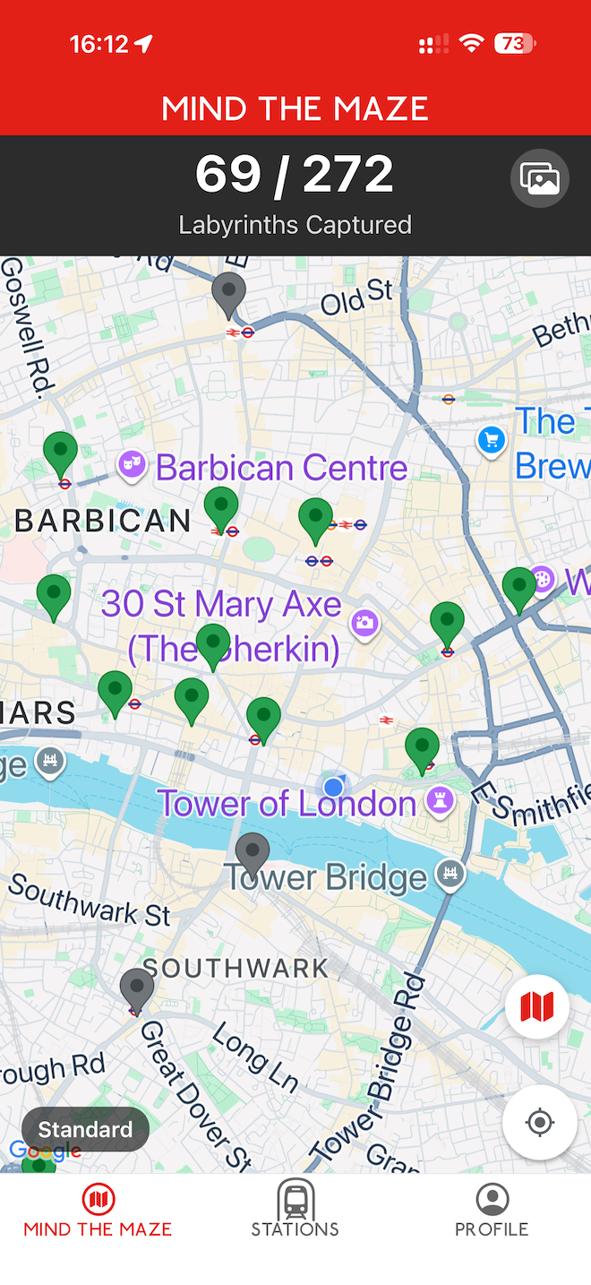 Mind the Maze app screenshot 1